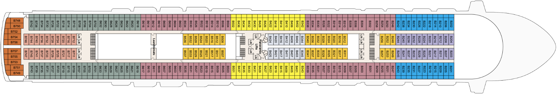 Princess Cruises Crown Princess Deck 11 - Baja.png